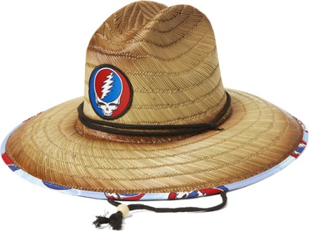 Steal Your Face Lifeguard Straw Sun Hat