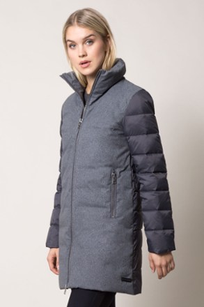 Power Play Mixed Media Down-Filled Jacket - Women's