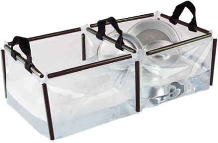 Folding Double Wash Basin