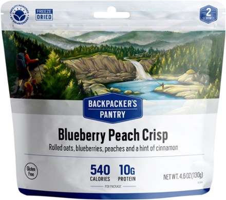 Blueberry Peach Crisp - 2 Servings