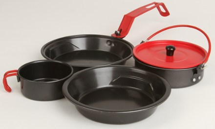 Rugged Series 1-Person Aluminum Mess Kit