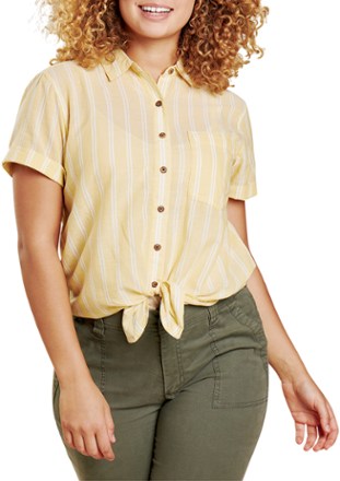 Airbrush Tie Shirt - Women's