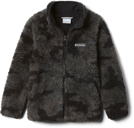 Winter Pass Printed Sherpa Fleece Full-Zip Jacket - Boys'