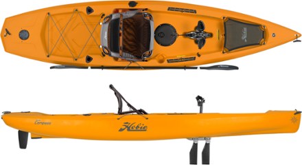 Hobie Mirage Compass Sit-On-Top Kayak with Paddle