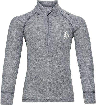 Active Warm Eco Long-Sleeve Half-Zip Turtleneck Top - Kids'