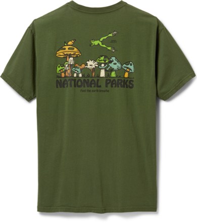 National Parks Fungi Pocket T-Shirt - Men's