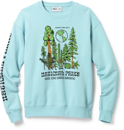 Parks Project Feel The Earth Breathe Crew Sweatshirt - Men's | REI Co-op