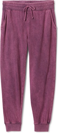Skinny Mineral Wash Jogger Pants - Women's