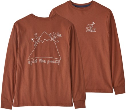 Long-Sleeve Regenerative Organic Certified Cotton Graphic T-Shirt - Kids'