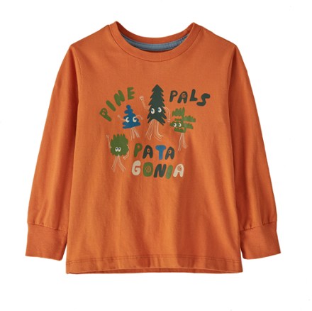 Long-Sleeve Regenerative Organic Certified Cotton Graphic T-Shirt - Toddlers'