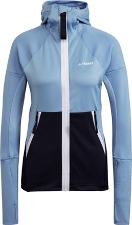 Terrex Tech Hooded Flooce Hiking Jacket - Women's