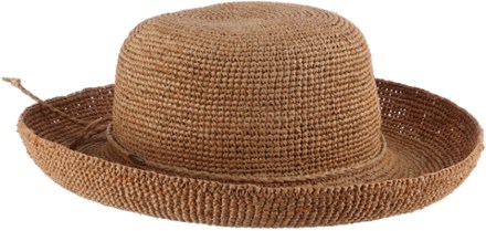 Destin Crocheted Raffia Sun Hat - Women's