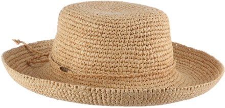 Sienna Petite Crochet Raffia Sun Hat - Women's