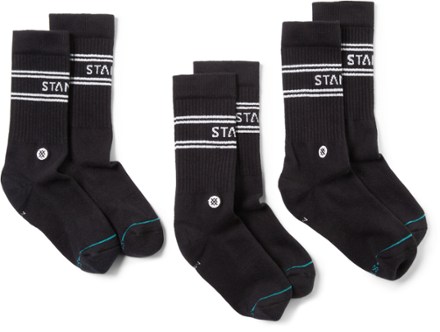 Basic Crew Socks - 3 Pairs