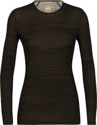 200 Oasis Long-Sleeve Crewe Ski Tracks Base Layer Top - Women's