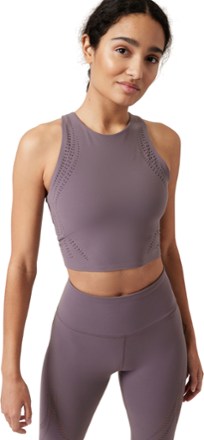 Conscious Lasercut Crop Top - A-C Cup