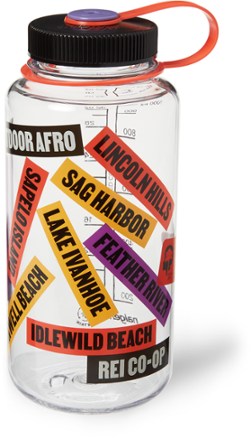 Outdoor Afro + REI Co-op Nalgene Sustain Graphic Wide-Mouth Water Bottle - 32 fl. oz.