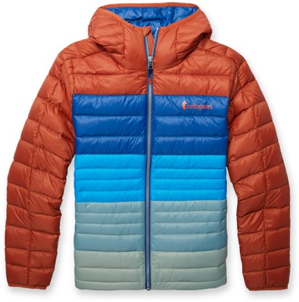 Fuego Colorblock Hooded Down Jacket - Women's