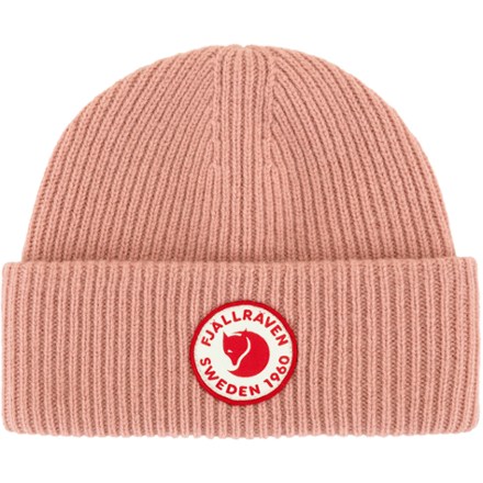 Fjällräven Logo Hat 1960 – Bonnet Côtelé Laine D’Agneau Doux & Chaud, Mixte