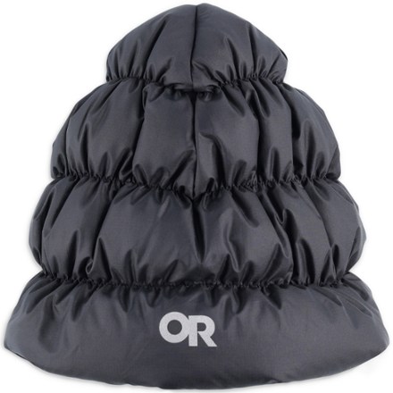 Below is the newest version of Outdoor Research Coldfront Down Beanie