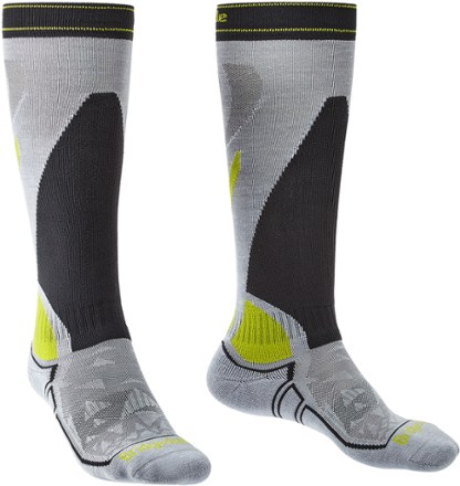 Ski Midweight Merino Endurance Over-Calf Socks - Men's