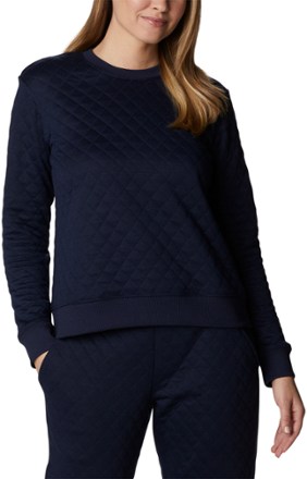 Lodge Quilted Crew Sweatshirt - Women's