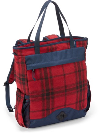 25 L Convertible Carryall Tote Bag - Plaid