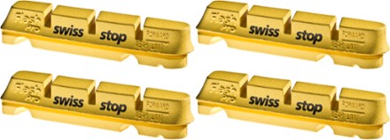 FlashPro Yellow King Rim Brake Pads - Package of 4