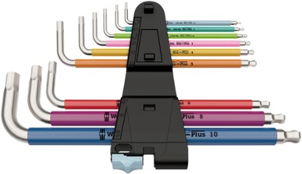 Wera 3950/9 Hex-Plus L-Key Metric Hex Wrench Set