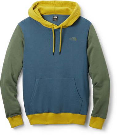 Color Block Pullover Hoodie - Men's