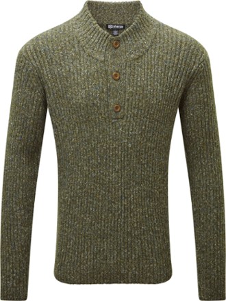 Sherpa Adventure Gear Ranga Button Mock-Neck Sweater - Men's 0