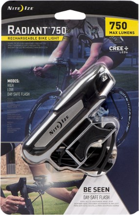 Radiant 750 Rechargeable Bike Light