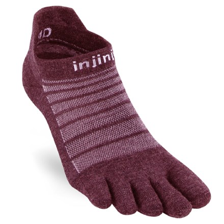 4 Paires De Chaussettes Injinji Running Original Weight No Show, Taille S, Couleur Etch, Neuves