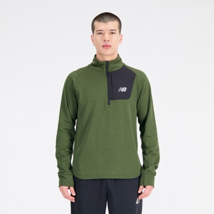 New Balance NB Heat Grid Half-Zip Top - Men's 0