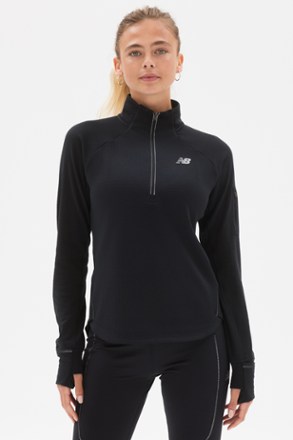 New Balance NB Heat Grid Half-Zip Top - Women's 0