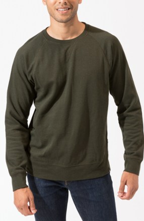 Triblend Long-Sleeve Raglan Sweatshirt - Men's