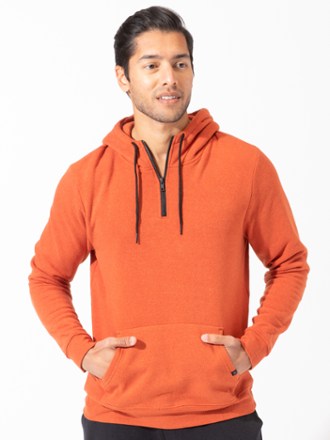 Triblend Breton Half-Zip Hoodie - Men's