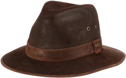 Tullamore Weathered Leather Safari Hat