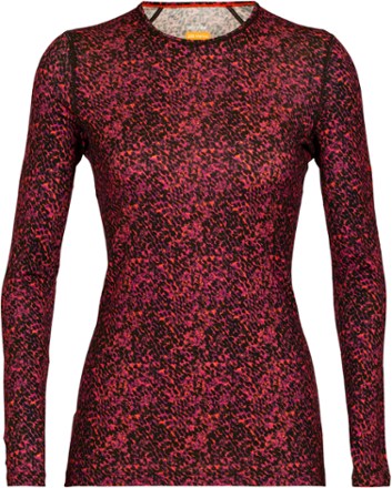 200 Oasis Long-Sleeve Crewe Lichen Base Layer Top - Women's