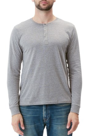 Triblend 3-Button Long-Sleeve Henley Shirt - Men's