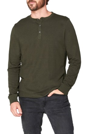 Threads 4 Thought Triblend 3-Button Long-Sleeve Henley Shirt
