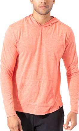 Long-Sleeve Triblend T-Shirt Hoodie - Men's