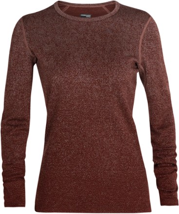 Merino 250 Vertex Into the Deep Long-Sleeve Crewe Thermal Top - Women's