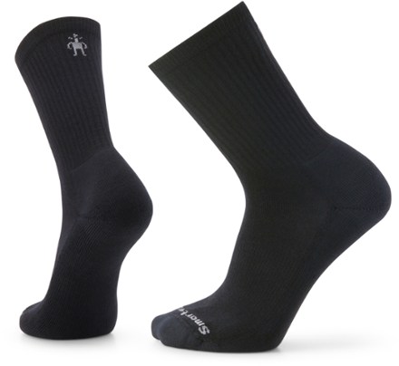 Everyday Solid Rib Crew Socks - Men's