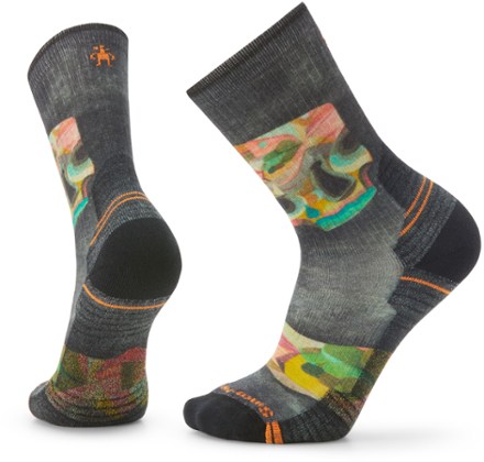 Hike Light Cushion Def Lyfe Print Crew Socks - Men's