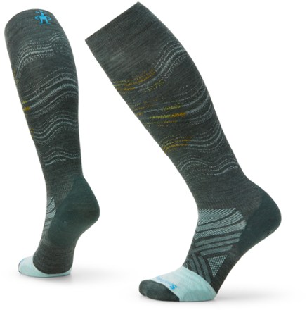 Ski Race Over The Calf Socks - Women's