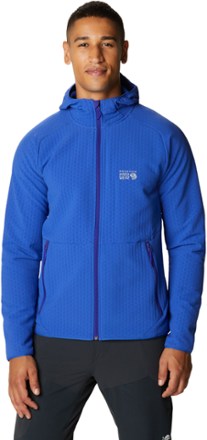 Keele Grid Hoodie - Men's