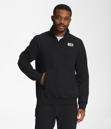 Heritage Patch Quarter-Zip Pullover - Men's