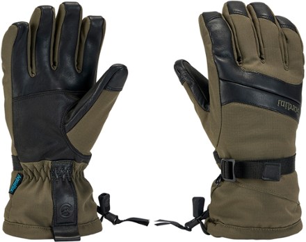 New Gordini Men's Heat Gauntlet Waterproof Ski Winter Gloves Black S-XL 