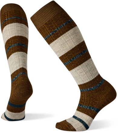 Everyday Striped Cable Knee-High Socks - Women's